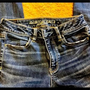 American Eagle distressed jeans